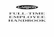 FULL-TIME EMPLOYEE HANDBOOK - TouchPoints Portalbenefits.larsondoors.com/media/4020275/employee-handbook.pdf · From Our President and CEO, Jeff Rief Welcome to Larson Manufacturing