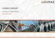 EVRAZ GROUP - Evraz Highveld Steel and Vanadium …€¦ · Neither Evraz, nor any of its ... on disposal of PP&E. See the appendix on p.29 for reconciliation of profit ... Steel