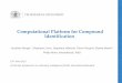 Computational Platform for Compound Identification · Computational Platform for Compound Identification ... processes in Accelrys Pipeline Pilot ... Pipeline Pilot protocol SD file