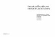 Installation Instructions - Abt Electronics · be capable of supporting the cabinet load, in ... runner or shelf to support oven ... Refer to single oven installation instructions