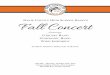 Fall Concert 2017 - Davie High Bands€¦ · Concert Band Fanfare for the Third Planet - 2005 by Richard Saucedo Hypnotic Fireflies ... 2012 by Brian Balmages Sparks - 1919 