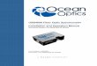 USB4000 Fiber Optic Spectrometer Installation and ...oceanoptics.com/wp-content/uploads/USB4000OperatingInstructions.pdf · USB4000 Fiber Optic Spectrometer Installation and Operation
