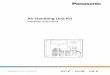 Air Handling Unit Kit - panasonic-klime.rs · The following graphic shows an example for connecting a third-party air handling unit via the Panasonic AHU Kit to Panasonic ECOi/ECO