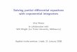Solving partial differential equations with exponential ...jitse/leeds08.pdf · Solving partial di erential equations with exponential integrators Jitse Niesen in collaboration with