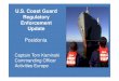 U.S. Coast Guard Regulatory Enforcement Update .U.S. Coast Guard Regulatory Enforcement Update 