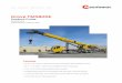 Grove TMS800E - Manitowoc Cranes/media/Files/MTW Direct/Grove... · Grove TMS800E Product Guide ... Infinitely variable to 1.7 rpm. Holding brake and service brake. ... Includes amber