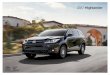 my17 Highlander Ebrochure - Toyota€¦ · Pre-Collision System with Pedestrian Detection is ... the system provides an audible warning and a ... if a vehicle approaches 17 while