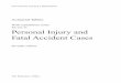 With explanatory notes for use in Personal Injury and ... · The revised spread of discount rates will assist comparison between lump sums and periodical payments, a process required