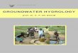 Groundwater hydrology part Groundwater Hydrology Course notes – October 2009 PART 2: Annex with additional
