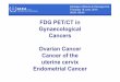 FDG PET/CT in Gynaecological Cancers Ovarian Cancer Cancer ...nucleus.iaea.org/HHW/NuclearMedicine/Oncology/IAEATrainingCourse... · Gynaecological Cancers Ovarian Cancer Cancer of