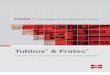 Tubbox & Fratec - Max Frank ® & Fratec ®, pages 6 – 11 ... 50 mm with round cross section, ... Fratec ® elements for ribbed slabs can be individually manufactured in a variety