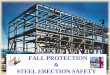 FALL PROTECTION STEEL ERECTION - … & Checklist! 10 ... A STEEL ERECTION CONTRACTOR SHALL NOT ERECT STEEL ... person that the structure is capable of supporting the load. b