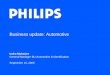 Business update: Automotive - Philips · Business update: Automotive ... wiper module 3x KMZ41 MR Sensors in steering gear 4x ABS Sensors ... TAM Market Size 2004-2010, US$ Million