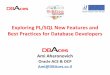 Exploring PLSQL New Features Best Practices for … · PLSQL_Function_Result_Cache.sql. ... CREATE TABLE demo (col1 NUMBER, ... Exploring PLSQL New Features Best Practices for Developers