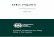 OTA Paper 101: A Review of the Evidence on the Incidence ... · A Review of the Evidence on the Incidence of the ... the open economy computable general equilibrium models of tax