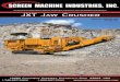 OVERVIEW KEY FEATURES - indexems.com.au · JXT Jaw Crusher JXT Jaw Crusher OVERVIEW KEY FEATURES Actual jaw size ... Accurate jaw sizing and true crushing action determine true …