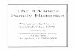 The Arl(ansas Family Historian - Arkansas Genealogical …€¦ ·  · 2011-05-15The Arl(ansas Family Historian Volume 14, No.1, Jan/Feb/Mar 1976 ... Prize for the Best Manuscript