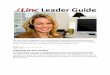 iLinc Leader Guide - iLinc – Web Collaboration and Virtual … · 2017-07-24 · This User Guide is designed for iLinc session leaders. ... get you started. ... Super Administrator