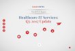Healthcare IT Services: Q3 2017 Update - Damo Consulting 4739 341 7.20% N.A 4.92 % 3.22% ... Infosys and HCL did not see a signiﬁcant change in operating ... (H&PS) primarily led