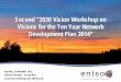Second “2030 Vision Workshop on Visions for the Ten … 1 Mar - 26 Apr. Final release: 5 July 2012 22 November 2012 | 3 TYNDP 2014 As for TYNDP 2012 • Two-year process -> publication