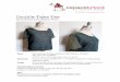 Double Take Tee FINAL - Espace Tricot Blog · Double-Take Tee Mona Schmidt for Espace Tricot Yarn: Habu Textiles Wrapped Merino (99% Merino, 1% Silk); 187 yds (171 m)/28 gr 3 (3,