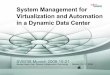 System Management for Virtualization and Automation … · System Management for Virtualization and Automation ... 2 SVM08-DDC-20081021-V0.2.ppt 19.10.2008 04:08:08 ... MS Hyper-V