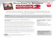 Popcorn ELT Readers Teacher’s Notes - Scholastic UK · Teacher’s Notes Welcome to the ... Cloudy With a Chance of Meatballs has a total story wordcount of 897 words. ... questions,