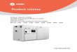 Indoor liquid chiller - Product catalog / Language ... · Installation time Tight temperature control. CH530 controls mean that the CGWH/CCUH series chillers can ... chiller is an