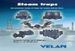 Velan reserves the right to change this information ... TS, TSF, and SF..... 8-11 Bimetallic steam traps Type SSF ... 65 100 150 200 250 300 350 400 Steam Temperature 18 50 100 150