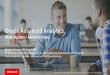 Oracle Advanced Analytics - Oracle | Integrated Cloud ...· Oracle Advanced Analytics Database Option
