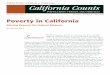 of California California Counts Policy Institute of California California Counts ... Th e highest poverty rates are found among families where adults lack a high school