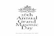 26th Annual Grand Masonic Day - freemasonry.bcy.cafreemasonry.bcy.ca/texts/gmd2007/vgmd26.pdf · The term occurs in this sense in ‘The Deputy Grand Master’s Song ... Prince of