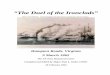 “The Duel of the Ironclads” - Just another WordPress ... · Navy raised, drydocked and converted her into a casemate ironclad ram, a new warship type that ... "The Duel of the