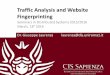 Traffic Analysis and Website FIngerprinting (Without ...aniello/ssd2016/traffic_analysis_and_website...Traffic Analysis and Website Fingerprinting Seminars in Distributed Systems 2015/2016