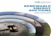 RENEWABLE ENERGY AUCTIONS · This brief is a summary of Renewable Energy Auctions: ... (lump-sum yearly amount to be received for the offered quantity of capacity, ... solar in Africa,