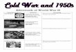 Aftermath of World War II - Kentucky Department of … War Vocab Packet.pdfThe Cold War Expands Term/Person/Event Definition Processing Berlin Blockade/Airlift Operation that moved