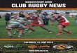waikato rugby union club rugby news - Official Website · waikato rugby union club rugby news saturday 13 june 2015 ... together several phases on attack second five Jordan Payne