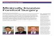 Minimally Invasive Forefoot Surgery - British … Invasive Forefoot Surgery Anthony Perera For – Anthony Perera Co-authors Andy Molloy & David Redfern The debate as to whether minimally