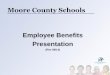 Employee Benefits Presentation - ncmcs.org · •State retirement/Individual retirement ... •Excess over 30 days rolls into sick leave ... i.e., absence slip