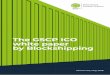 The GSCP ICO white paper by Blockshipping containers can be reduced due to improved surety and real time certainty of actual locations of Global Shared Container Platform GSCP The
