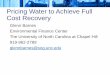 Pricing Water to Achieve Full Cost Recovery - Home - …efcnetwork.org/wp-content/uploads/2017/06/3_Pricing... · 2017-10-05 · Pricing Water to Achieve Full Cost Recovery. Rate