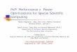 PxP: Performance x Power Optimizations for Sparse ... Performance x Power Optimizations for Sparse Scientific Computing Padma Raghavan, Mary Jane Irwin, Mahmut Kandemir Suzanne Shontz,