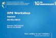 OPS Workshop - Trafi.fi - Etusivu · European aviation rule structure Helsinki workshop 14 ATM/ANS: Air traffic management, air navigation services TCO: Third country operators ATCO: