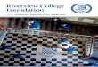 Riverview College Foundation · annual report of donors to the riverview college foundation annual report of donors to the riverview college foundation | foundation 