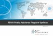 FEMA Public Assistance Program Updates - FSFOAfsfoa.org/images/Maximizing_FEMA_Reimbursement.pdfFEMA Public Assistance Program Re-Engineering 2017 3 Planning •Administrative Plans