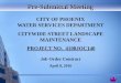 CITY OF PHOENIX WATER SERVICES DEPARTMENT CITYWIDE STREET LANDSCAPE MAINTENANCE ... · 2016-04-08 · WATER SERVICES DEPARTMENT CITYWIDE STREET LANDSCAPE MAINTENANCE PROJECT NO. 