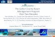 The Collier County Beach Management Program Over McAlpin Sep  The Collier County Beach Management