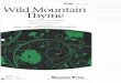 us $1 80 Wild Mountain Thyme MARTI Original Folk Song by William McPeake Additional Lyrics by Robert Burns Arrangement by LUNN LANTZ AND LOIS BROWNSEY Available: 35027106 35026761