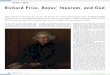 Richard Price, Bayes' theorem, and God - University of … Price, Bayes’ theorem, and God It was 250 years ago that Richard Price (1723–1791), a dissenting minister from Wales
