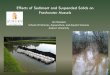 Effects of sediment and suspended solids on freshwater mussels€¦ · Effects of Sediment and Suspended Solids on Freshwater Mussels. Jim Stoeckel. School of Fisheries, Aquaculture,